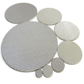 sintered stainless steel filter disc