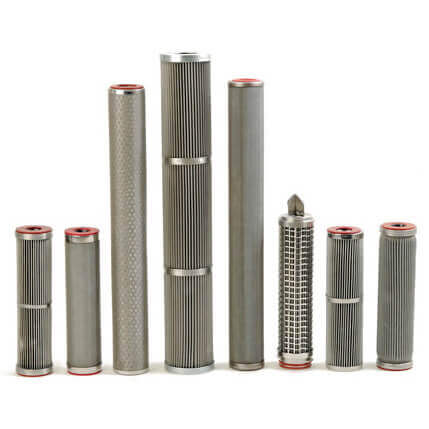 stainless steel filter cartridge